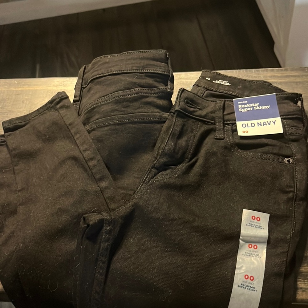 Old navy size 00 super skinny neither worn